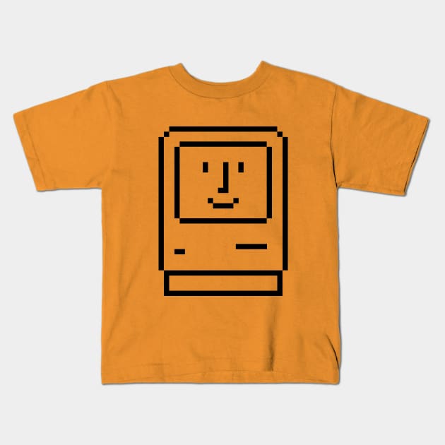 Happy Mac Kids T-Shirt by Artboy